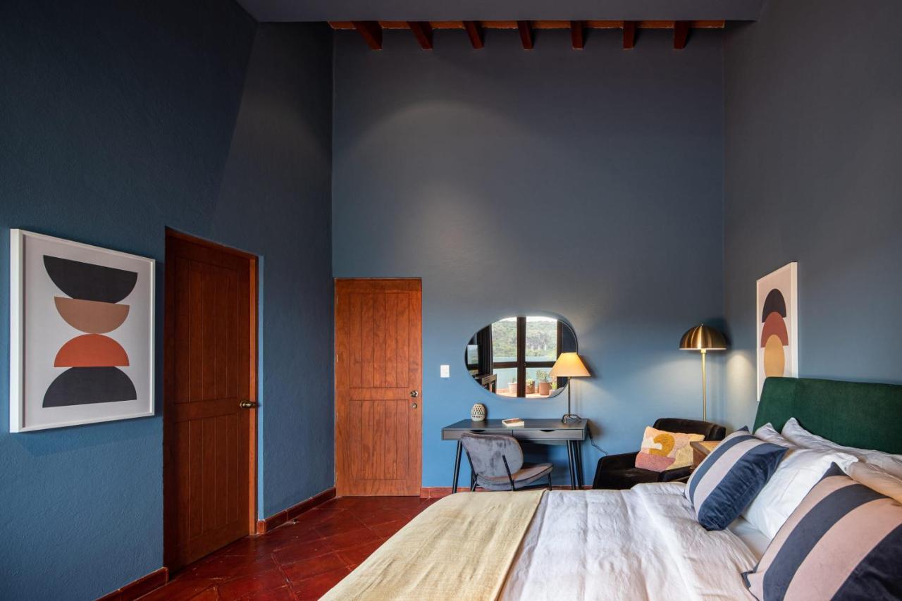 سان ميغيل دي الليندي Holt Balcones Guesthouse - King Bed Room المظهر الخارجي الصورة